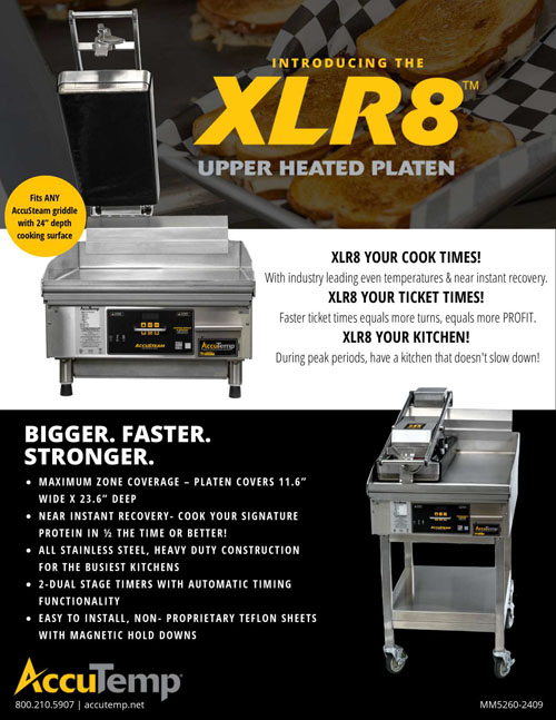 AccuTemp XLR8 Upper Heated Platen