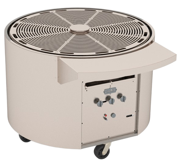 Round Rotating Broiler